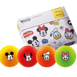 New Vivid Disney 12 Golf Ball Pack Ladies Golf Balls