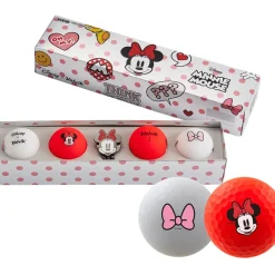 Hot Vivid Disney 4 Golf Ball Pack Ladies Golf Balls