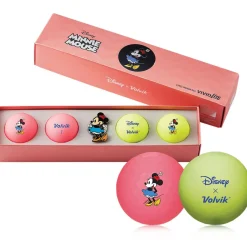 Hot Vivid Lite Disney 4 Golf Ball Pack Ladies Golf Balls