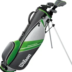 Discount Deep Red Junior 5-8 Graphite Golf Package Set Junior Packages|Package Sets