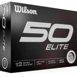 Clearance Fifty Elite 12 Golf Ball Pack Ladies Golf Balls