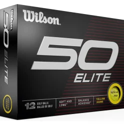 Clearance Fifty Elite 12 Golf Ball Pack Ladies Golf Balls