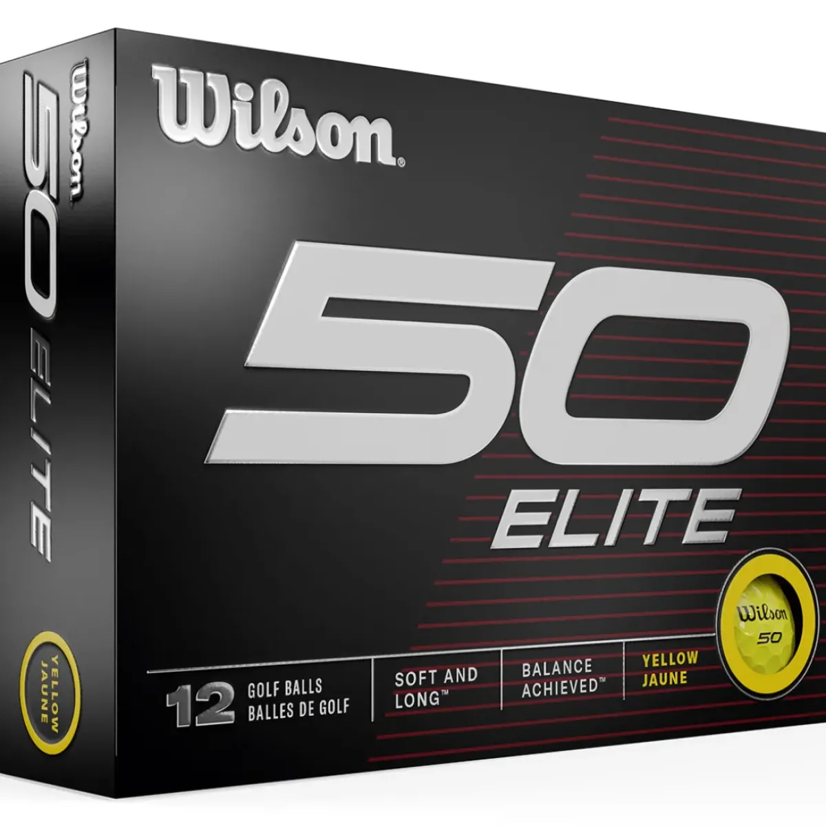 Clearance Fifty Elite 12 Golf Ball Pack Ladies Golf Balls