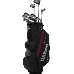 Clearance Men's Deep Red Tour Golf Package Set New To Golf Guide|New To Golf Guide