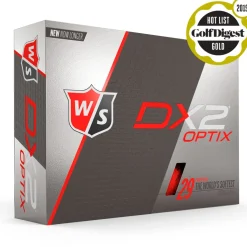 Hot Staff DX2 Optix 12 Golf Ball Pack Ladies Golf Balls
