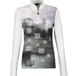 New WINTER POWER PRINT TROYER (dry Ladies 108 32 Â Â Â WHT Ladies Midlayers|Men's Midlayers